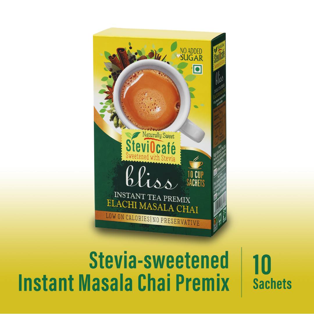 Steviocal Natural Sweetener- best stevia instant tea premix