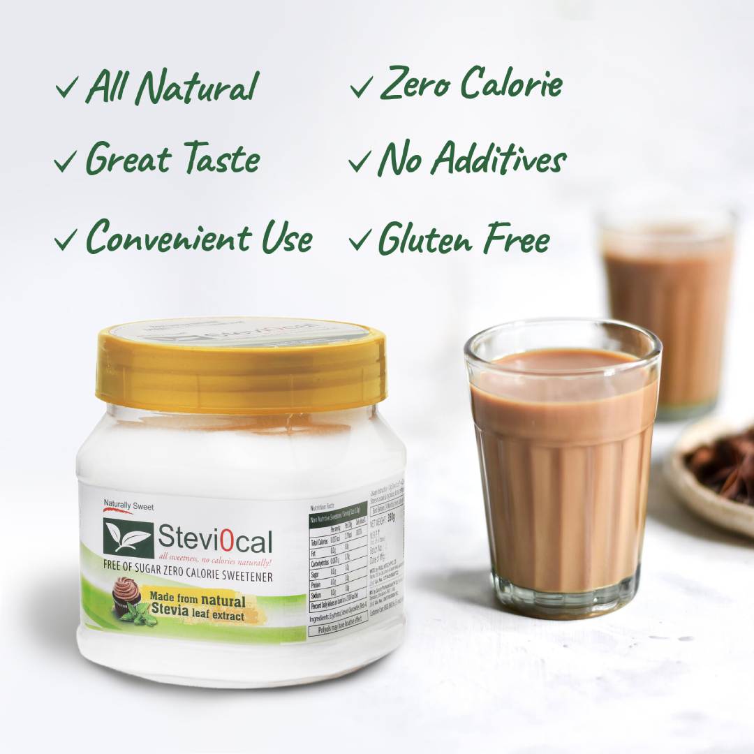Stevi0cal buy stevia online in india best zero calorie sweetener