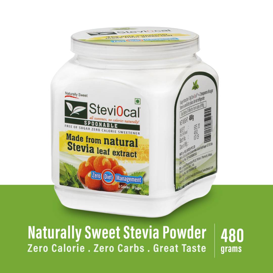 Stevi0cal best natural sweetener powder jar best sugar alternative
