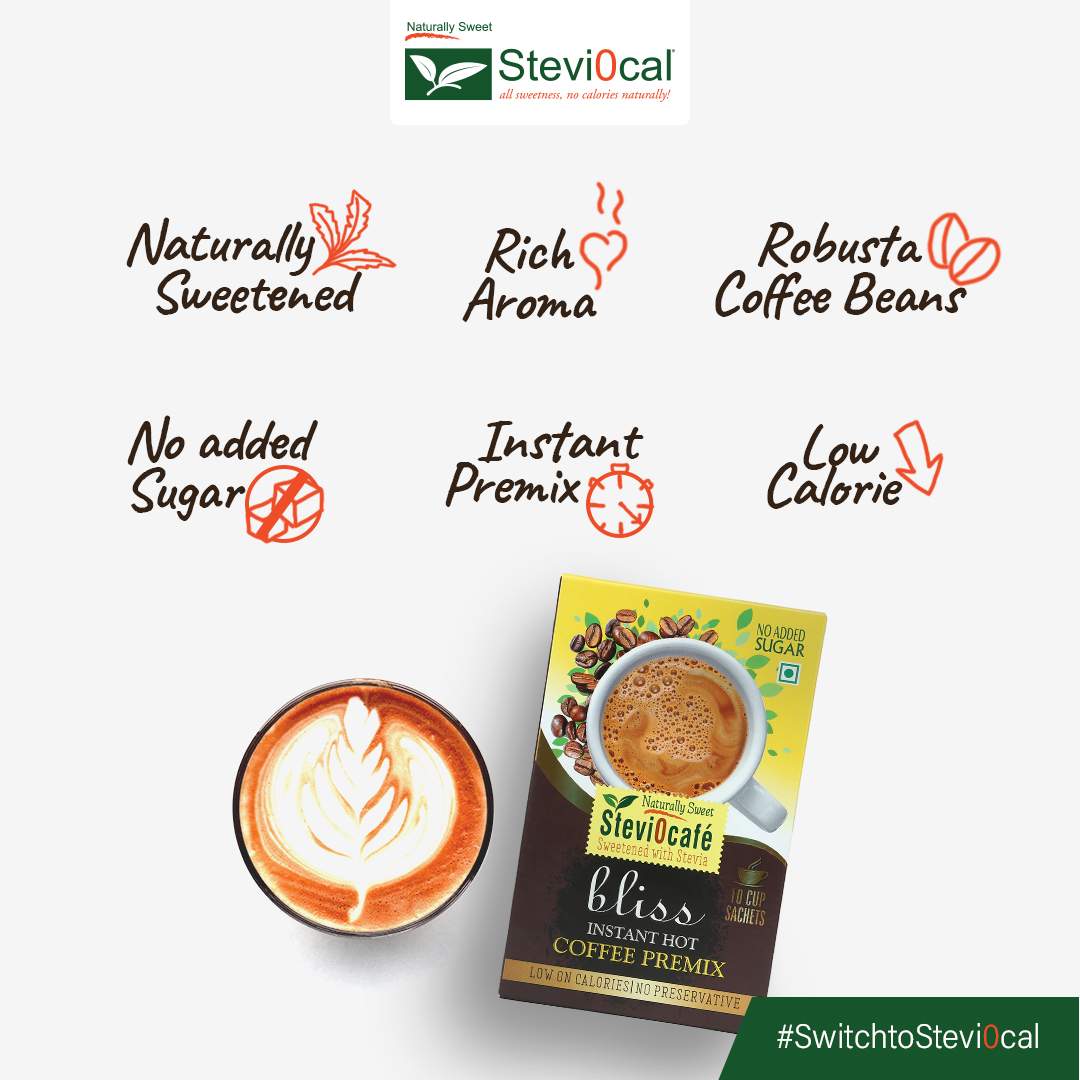 Stevi0cal Natural Sweetener- best stevia coffee premix