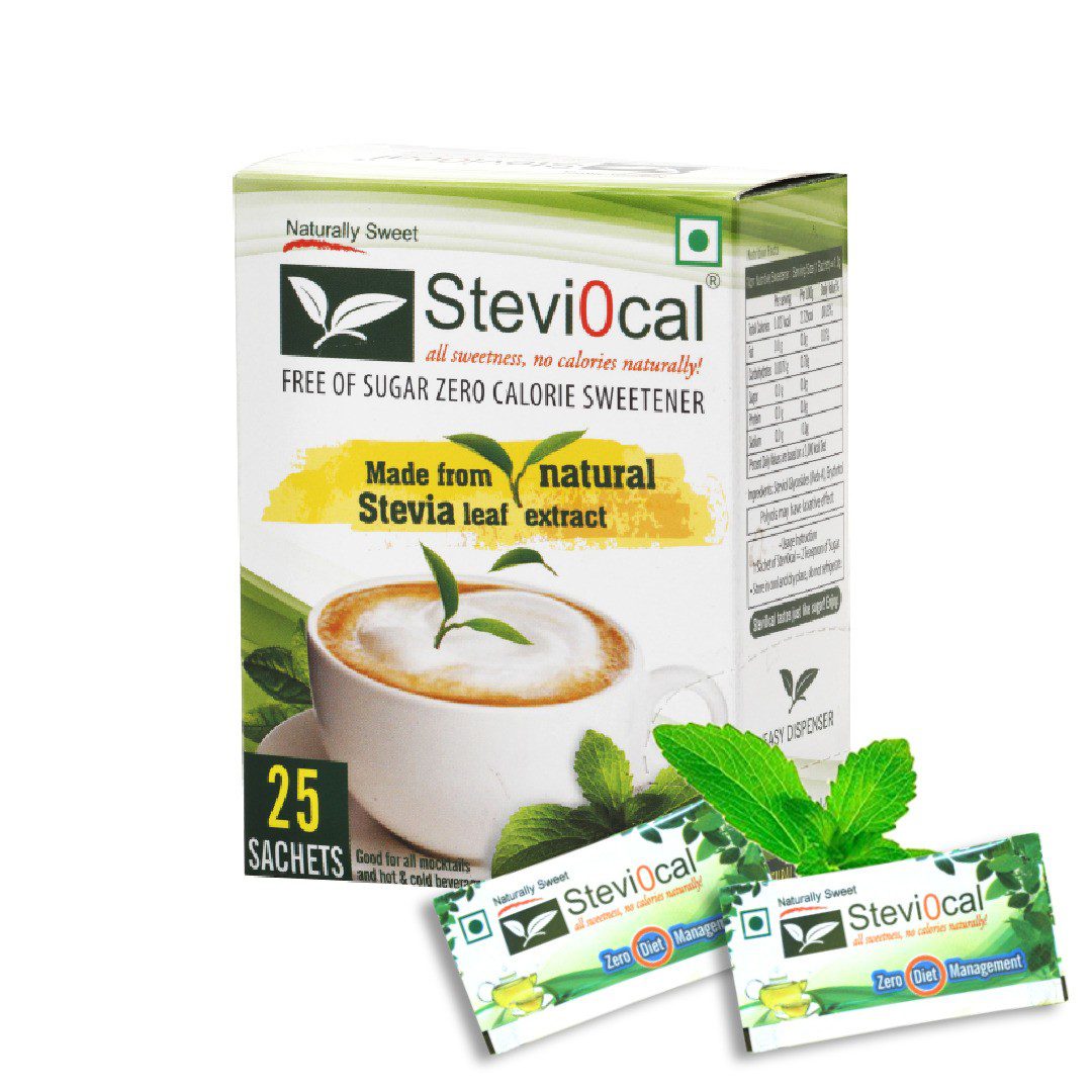 Stevi0cal buy stevia sachet online in india best zero calorie sugar alternative