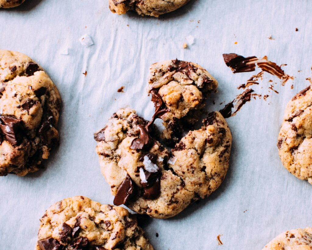 Steviocal Stevia Recipe Sugarfree Peanut Butter & Chocochip Cookies