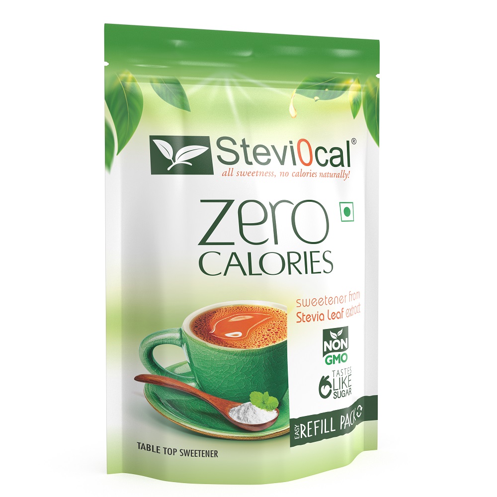 Stevi0cal Stevia Sweetener Powder | 100% Sugar Free Natural |1.0 kg Refill Pack
